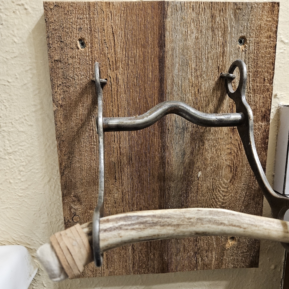 Custom Rustic Toilet Paper Holder